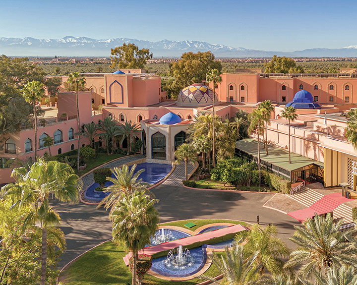 Vue de l'hôtel - Es Saadi resort Marrakech