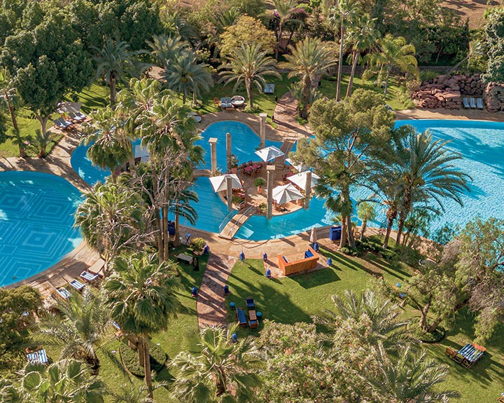 nos suites avec piscine - Es Saadi resort Marrakech